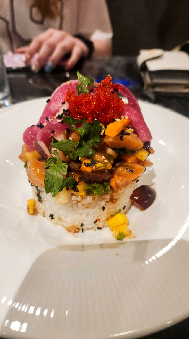 Salmon Poke Bowl.